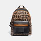 Coach Academy Backpack In Signature Canvas With Rexy By Guang Yu