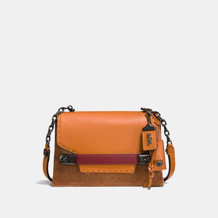 Coach Swagger Chain Crossbody In Colorblock