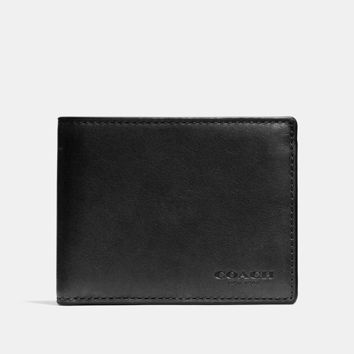 Coach Slim Billfold Id Wallet