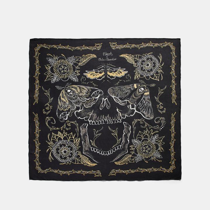 Coach Tattoo Skull Oversized Square