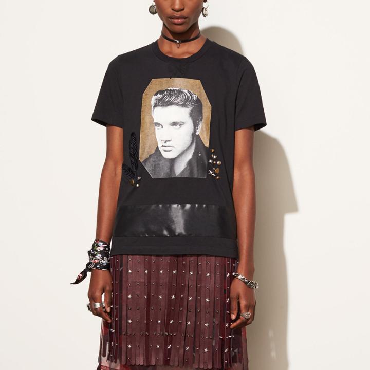 Coach Elvis T-shirt With Bow