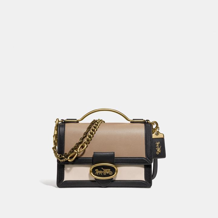 Coach Riley Top Handle 22 In Colorblock