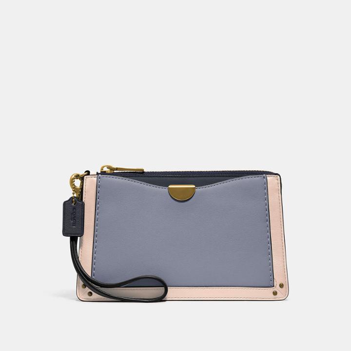 Coach Dreamer Wristlet In Colorblock