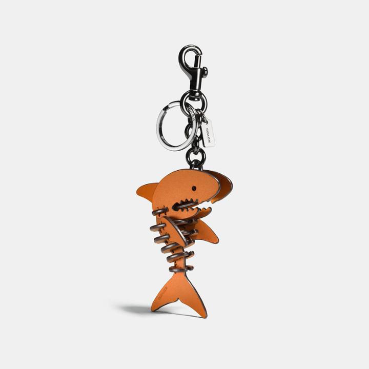 Coach Small Sharky Puzzle Bag Charm