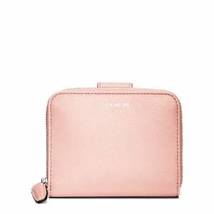 Coach   Legacy Leather Medium Zip Around Wallet Sv Blush