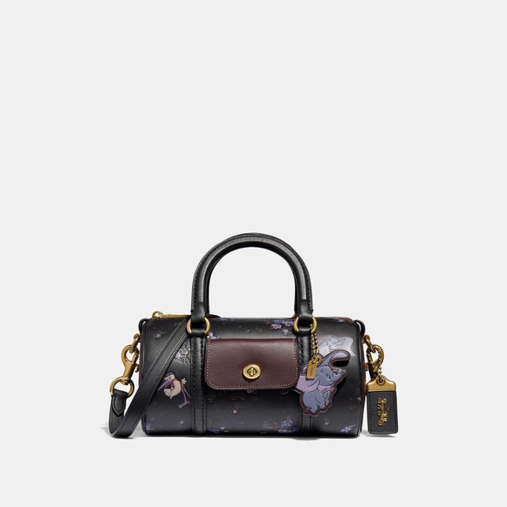 Coach Disney X Coach Barrel Bag With Dumbo Prairie Bouquet Print