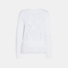 Coach Scallop Broderie Anglaise Sweater