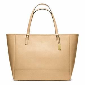 Coach   Large Ew City Tote B4 Camel