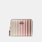 Coach Small Zip Around Wallet With Ombre Quilting