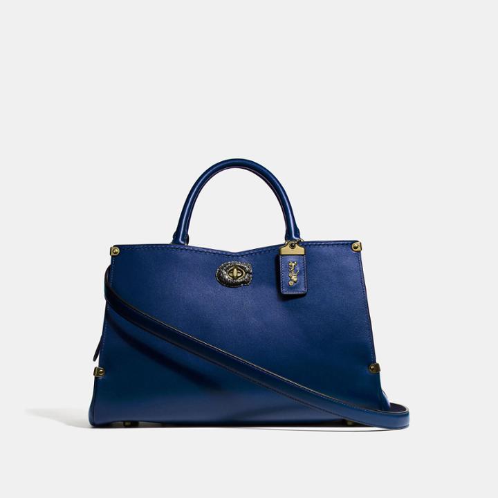 Coach Mason Carryall With Snakeskin Detail