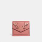 Coach Small Wallet With Butterfly Applique