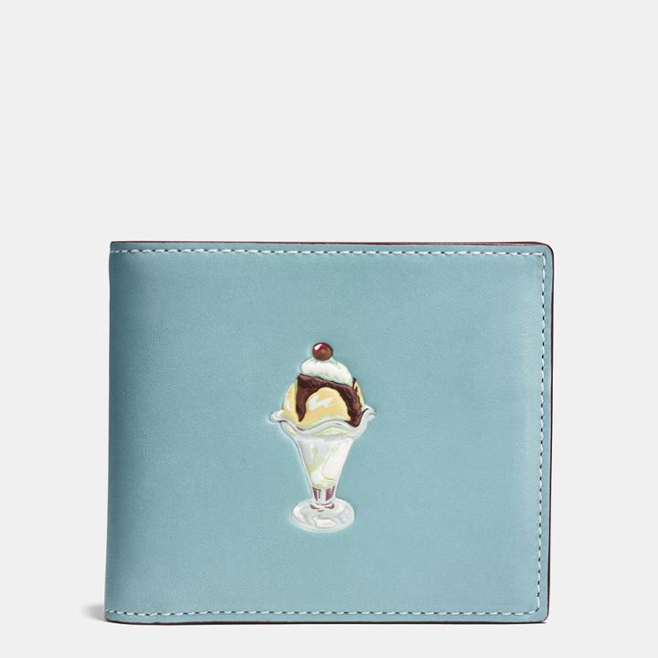 Coach 3-in-1 Wallet In Glovetanned Leather With Sundae