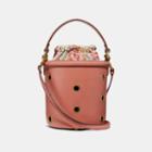 Coach Drawstring Bucket Bag With Grommets