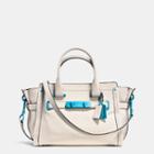 Coach Soft Swagger 27 Carryall With Carabiner Hardware In Grain Leather