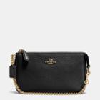 Coach Nolita Wristlet 19 In Pebble Leather