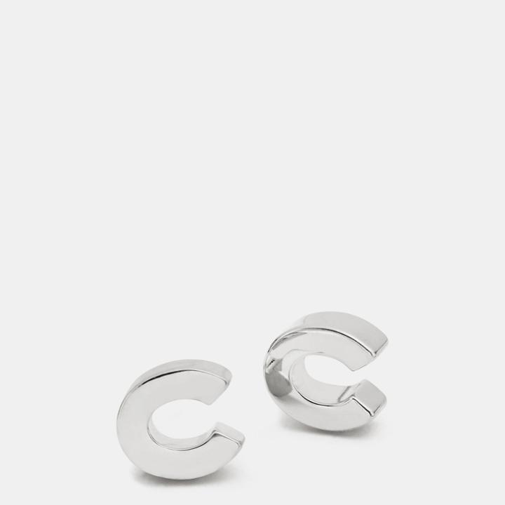 Coach C Stud Earrings