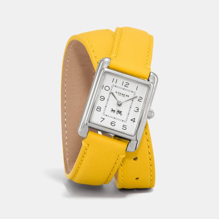 Coach Page Double Wrap Watch