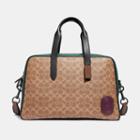 Coach Metropolitan Soft Carryall In Signature Canvas With Patch