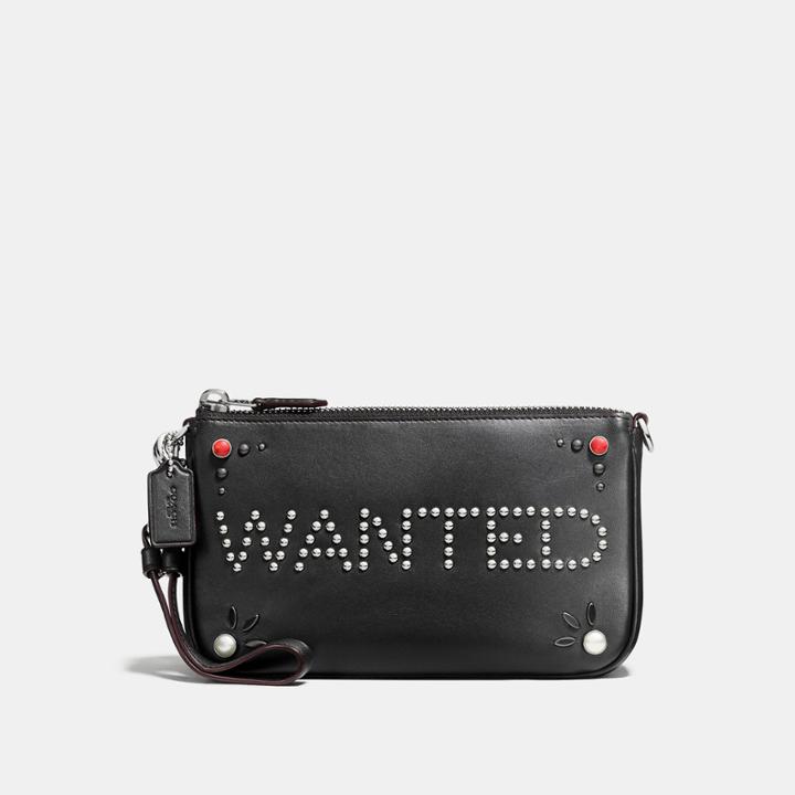 Coach Nolita Wristlet 19 With Western Rivets