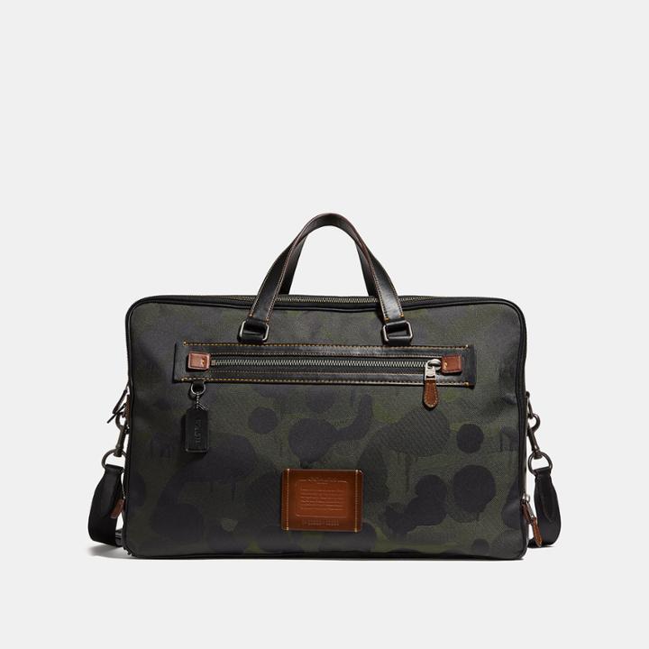 Coach Academy Weekender With Wild Beast Print