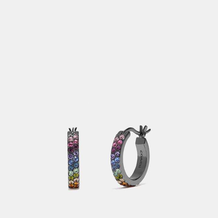 Coach Huggie Hoop Earrings