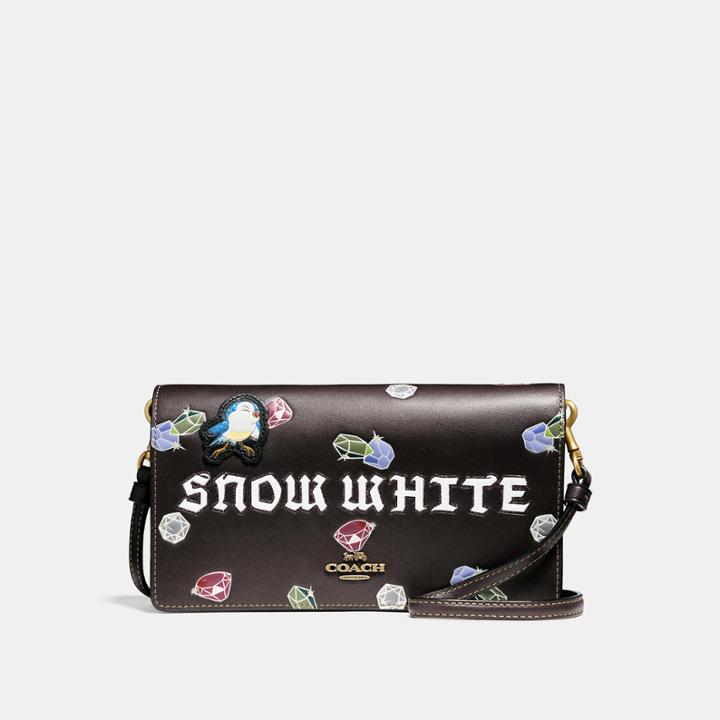 Coach Disney X Coach Snow White Foldover Crossbody Clutch
