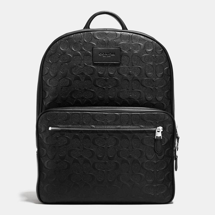 Coach Hudson Backpack In Signature Crossgrain Leather