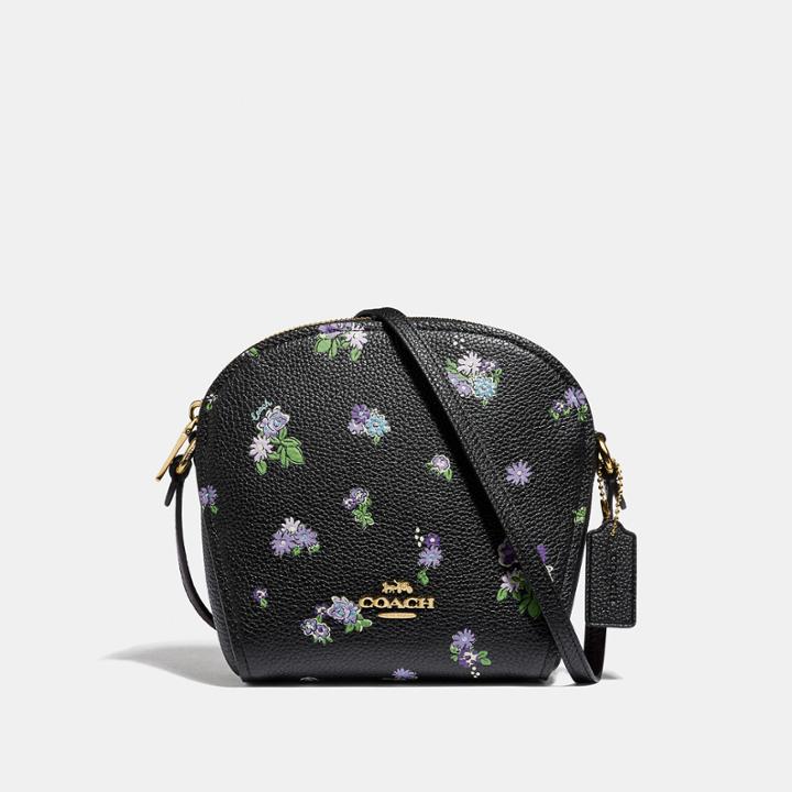 Coach Farrow Crossbody With Floral Print