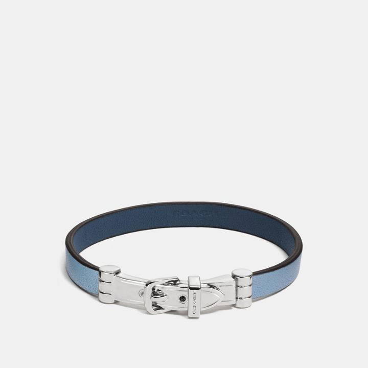Coach Two Tone Buckle Bracelet