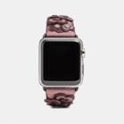 Coach Apple Watch Strap With Heart Applique