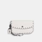 Coach Clutch With Rivets