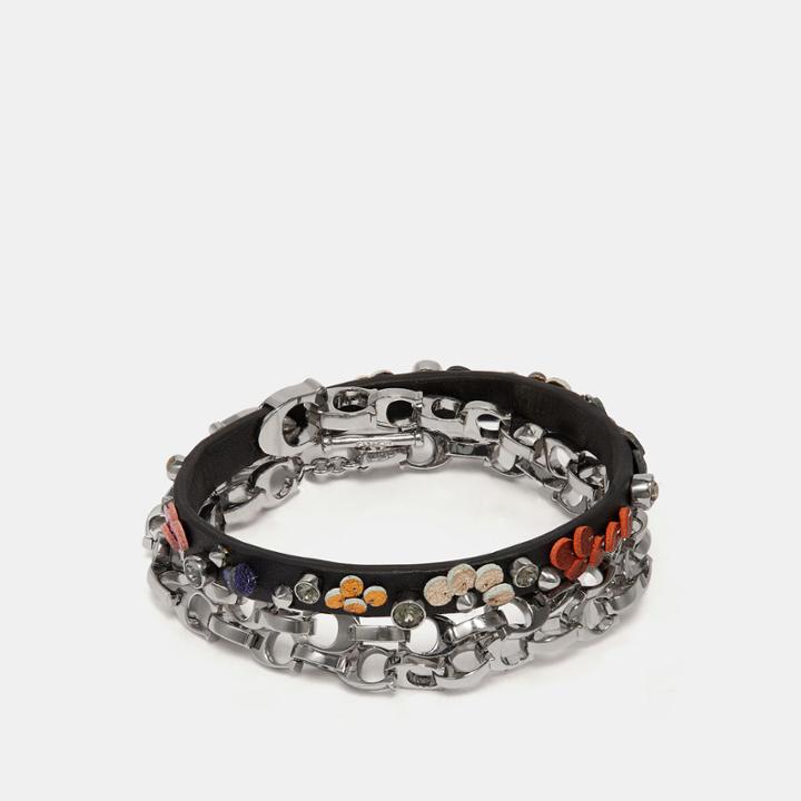 Coach Sequin Wrap Bracelet
