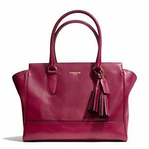 Coach Legacy Leather Medium Candace Carryall B4 Deep Port