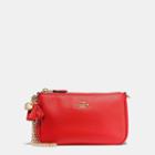 Coach Selena Wristlet 19 In Mixed Leathers