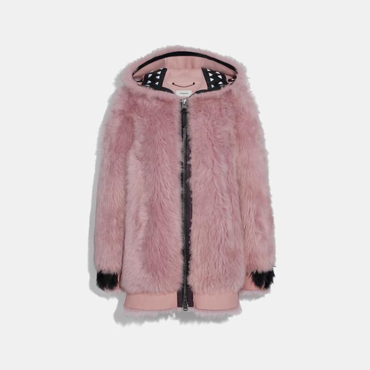 Coach Rexy Shearling Hoodie