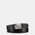Coach Rexy Plaque Cut-to-size Reversible Leather Belt