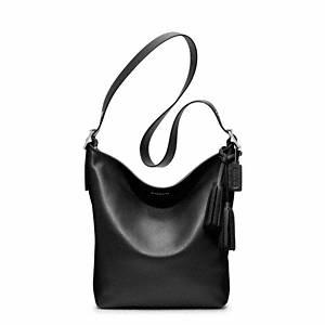Coach Legacy Leather Duffle Sv Black