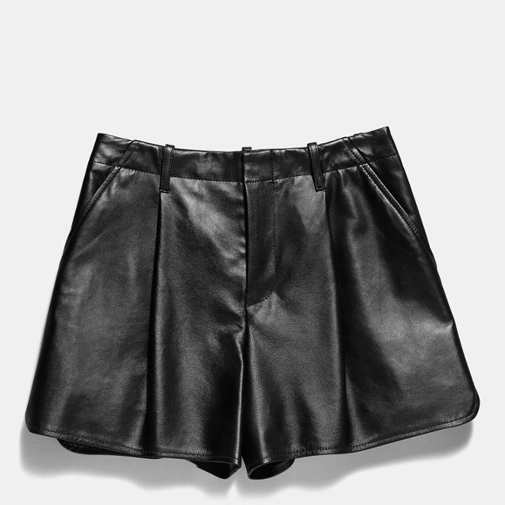 Coach Leather Short