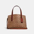 Coach Charlie Carryall 28 In Signature Canvas