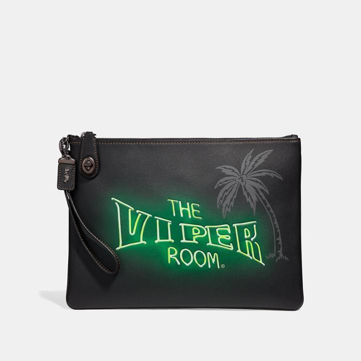Coach Viper Room Turnlock Pouch