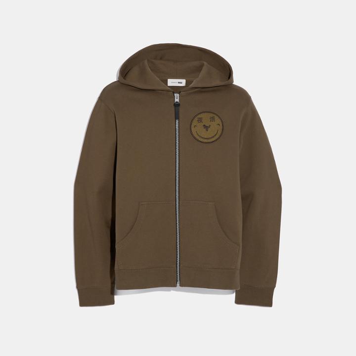 Coach Rexy By Yeti Out Zip Hoodie