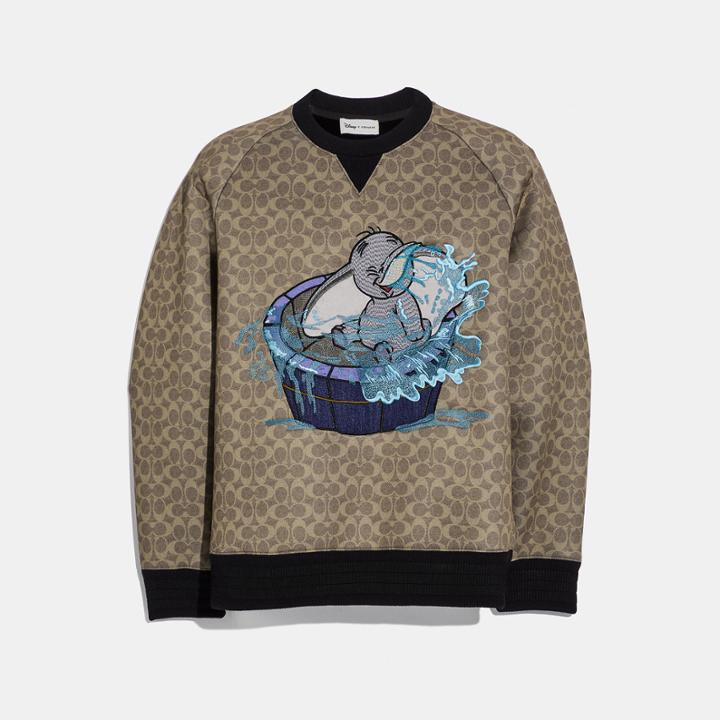 Coach Disney X Coach Signature Sweatshirt With Dumbo