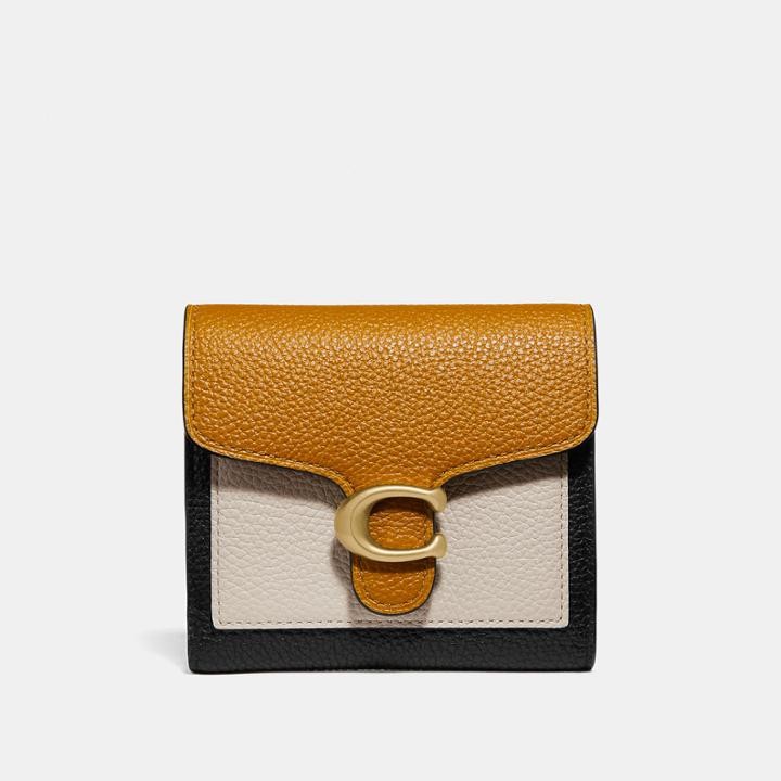 Coach Tabby Small Wallet In Colorblock