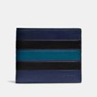 Coach 3-in-1 Wallet With Varsity Stripe