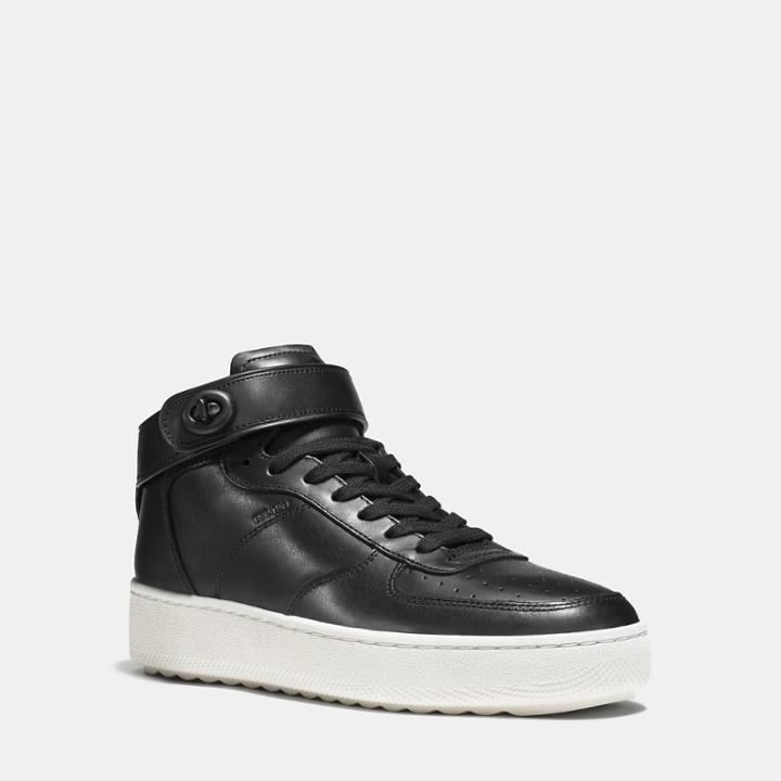 Coach Turnlock C210 High Top Sneaker