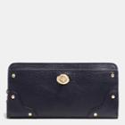 Coach Mercer Accordion Zip Wallet In Grain Leather