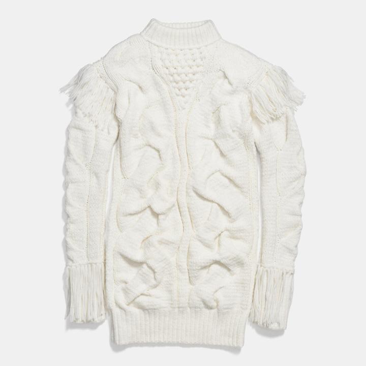 Coach Patchwork Aran Dress