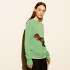 Coach T-rex Intarsia Sweater