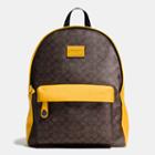 Coach Campus Backpack In Signature Coated Canvas