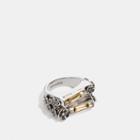 Coach Double Layer Stone Ring